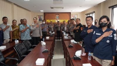 Tingkatkan Potensi Kehumasan, Polresta Denpasar Terima Arahan Tim Div Humas Polri