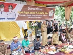 Bupati dan Wakil Bupati Asahan Hadiri Kenduri Suroan di Kecamatan Teluk Dalam