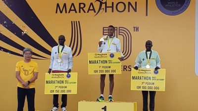 Maybank Indonesia Sukses Gelar Lomba Marathon di Gianyar Bali