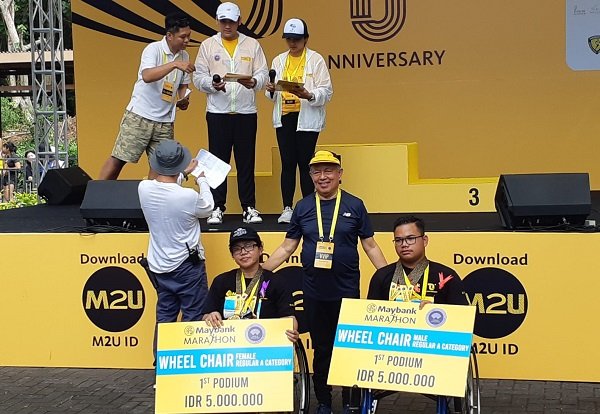 Maybank Indonesia Sukses Gelar Lomba Marathon Di Gianyar Bali