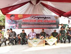 Pangdam Jaya Berikan Bantuan Untuk Warga Kampung Pancasila Bantargebang Bekasi