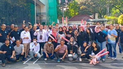 Memenuhi Undangan, SMSI Hadir Meriahkan Perayaan HUT RI ke 77 di Dewan Pers