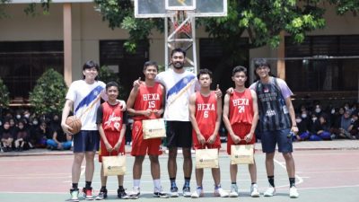 Pemain Pelita Jaya Kagum dengan Program IBL Goes to School