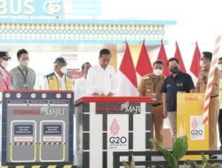 Resmikan Tol Cibitung-Cilincing Jokowi Berharap Bisa Urai Kemacetan dan penurunan biaya logistik.