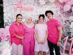 Amora Lemos Rayakan Ulang Tahun ke-11, Aurel Hermansyah dan Atta Halilintar Beri Kado Tas Gucci