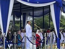 Laksamana TNI Yudo Margono Pimpin Upacara HUT Ke-77 TNI AL