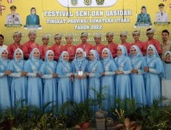 Kafilah Kabupaten Asahan Peringkat 5 Festival Seni Qasidah Sumut