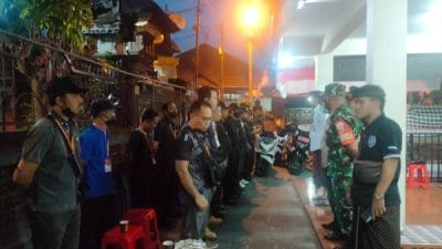 Bhabinkamtibmas Bersama Perangkat Kelurahan Panjer Sidak Penduduk Pendatang