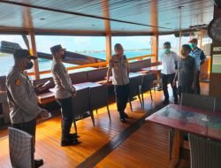 Kapolsek Benoa Dampingi Dir Polairud Polda Bali Cek Venue Dinner Delegasi G-20