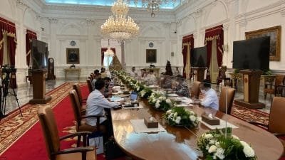 Presiden Jokowi Pimpin Rapat Persiapan Piala Dunia U-20 2023