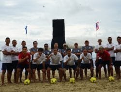 Tim Sepak Bola Pantai Indonesia Hadapi Tuan Rumah di Laga Perdana