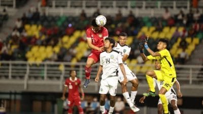 Laga Timnas U-20 kontra Timor Leste