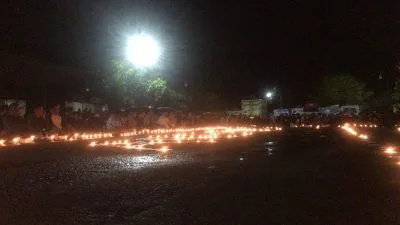 Lilin Perdamaian Sudah Dinyalakan