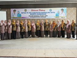 TP PKK Mandailing Studi Banding ke Kabupaten Asahan