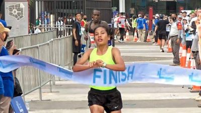 Odekta Elvina Juara 21 K Jakarta Marathon 2022