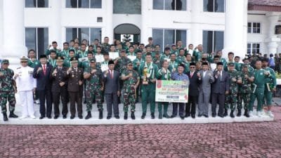 Forkopimda Asahan Sambut Kedatangan Pangdam I/Bukit Barisan