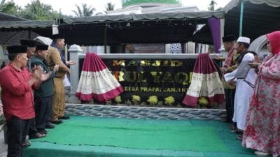 Wakil Bupati Asahan Resmikan Masjid Nurul Yaqin