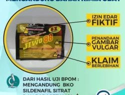 41 Obat Tradisional Mengandung BKO Ditemukan BPOM