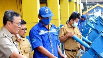 Pemkot Jakpus Lakukan Pengecekan Pompa Guna Antisipasi Banjir