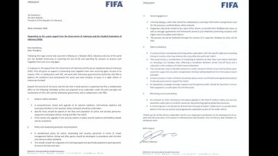 Indonesia Lolos Sanksi FIFA