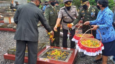 HUT ke-77 TNI, Kodim Gianyar Gelar Ziarah Nasional