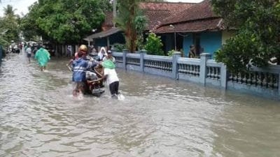 Banjir di Pangandaran Sudah Surut