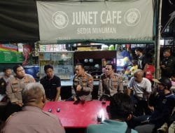 Kapolres Metro Jakarta Barat Ngopi Bareng Bersama Warga Krukut, Tamansari