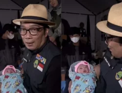 Ridwan Kamil Beri Nama Bayi yang Lahir Pasca Gempa Cianjur