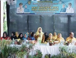 Rawang Pasar VI, Desa Unggulan Asahan Dikunjungi Tim PKK Sumut