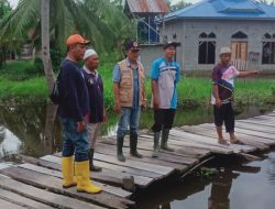 BPBD Kabupaten Asahan Tinjau Lokasi Banjir