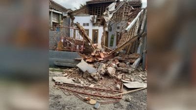 Gempa Merusak Sejumlah Rumah dan Bangunan di Cianjur