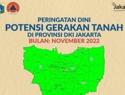BPBD DKI Petakan 11 Wilayah Berpotensi Tanah Gerak