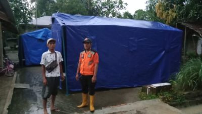 Pemkab Asahan Dirikan Tenda Pengungsi Bagi Masyarakat Terdampak Banjir