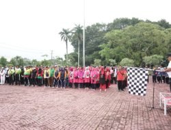 Korpri Kabupaten Asahan Sukses Gelar Lomba Gerak Jalan