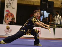 Gweneth Bertekad Wakili Indonesia di Kejuaraan Dunia Wushu Junior 2022