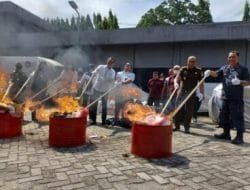 Kejari Jaksel Disaksikan BNN Musnahkan Barbuk Kasus Narkoba