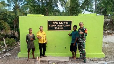 TNI Atasi Krisis Air di Kisar Utara, Perbatasan RI-Timor Leste