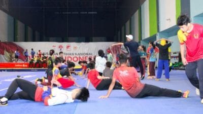 Tim Wushu Malaysia dan Indonesia Gelar Latihan Bersama