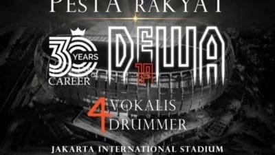 Jakpro Tunda Konser Dewa 19 di JIS Guna Tingkatkan Kewaspadaan