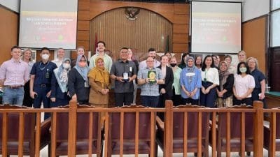 Mahasiswa Fakultas Hukum Swinburne University Kunjungi PN Jaksel