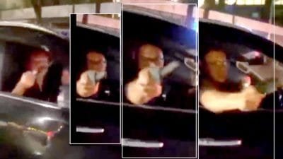 Polisi Telusuri Pengemudi Pajero Arogan Todongkan Senjata Tajam