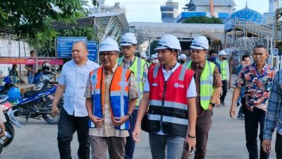Hindari Lonjakan Penumpang Nataru, Direktur Pengelola Pelindo Tinjau Kesiapan Pelabuhan Makassar