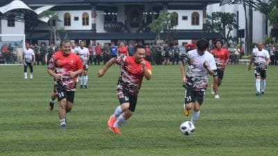 Tak Kalah dengan Mbappe, Jenderal Dudung Cetak Hattrick