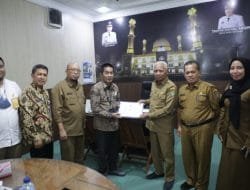 Bupati Asahan Terima Kunjungan PT Taspen Medan