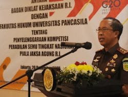Badiklat Gandeng FHUP Gelar Kompetisi Peradilan Semu Piala Jaksa Agung