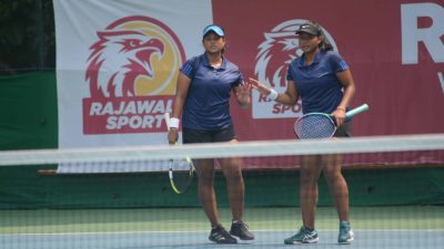 Si Kembar Ana dan Ani Melaju ke Semifinal Rajawali Women’s Tennis Open 2022