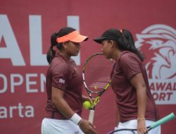 Petenis Asuhan BIN Kuasai Partai Semifinal Rajawali Women’s Tennis Open