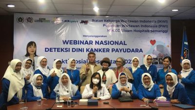 IKWI dan PWI Gelar Webinar Deteksi Kanker Payudara Sejak Dini