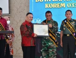 Danrem 033/WP Dikukuhkan Jadi Duta Bapak Asuh Stunting