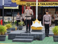 Kapolresta Tanjungpinang Pimpin Sertijab Pejabat Utama